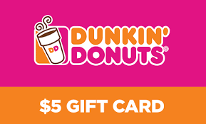 Dunkin' Donuts Gift Card Balance