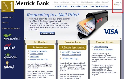 Merrick Bank Login