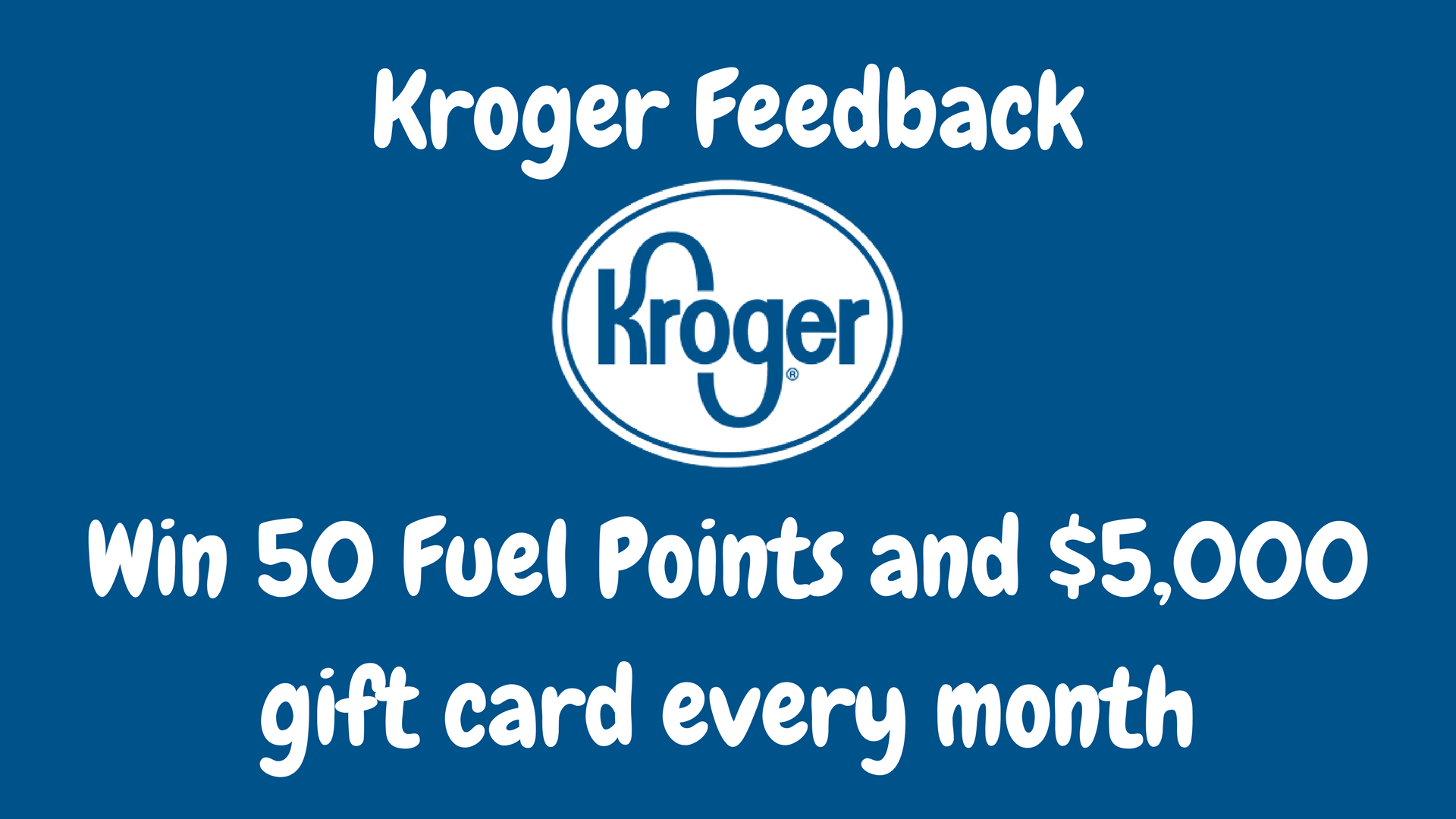 KrogerFeedback: Login To Participate On The Survey At www.krogerfeedback.com