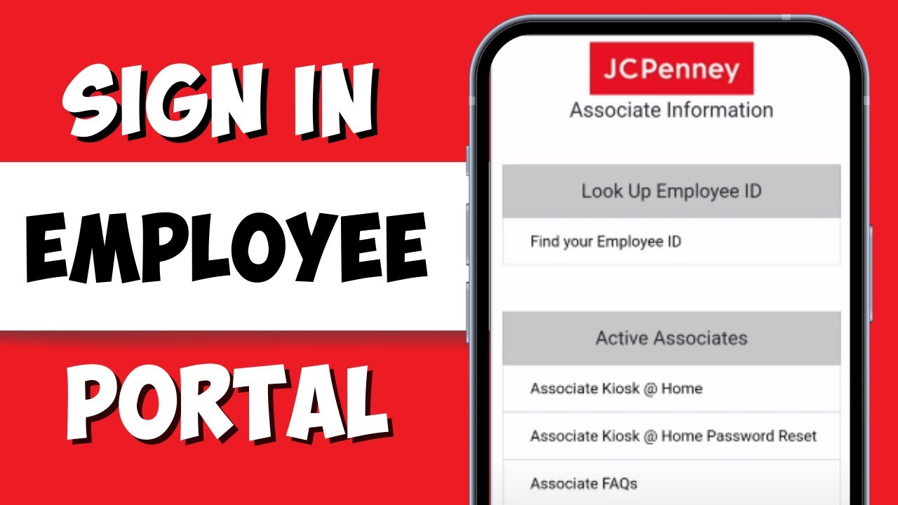JCPenney Associate Kiosk Login
