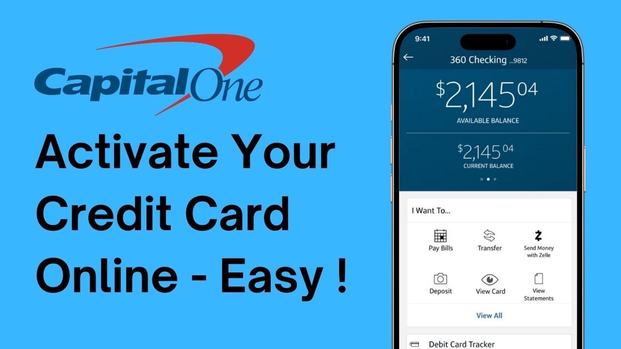 How to Activate Capital One Card