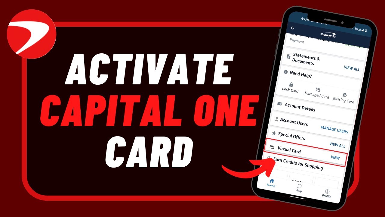 How to Activate Capital One Card